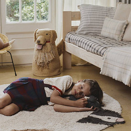 Корзина Лорена Каналс (Lorena Canals) "Собака Луна", 20 х 23 см